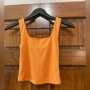 Old Navy Vibrant Orange Tank Top